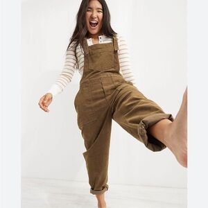 Aerie Corduroy Overalls